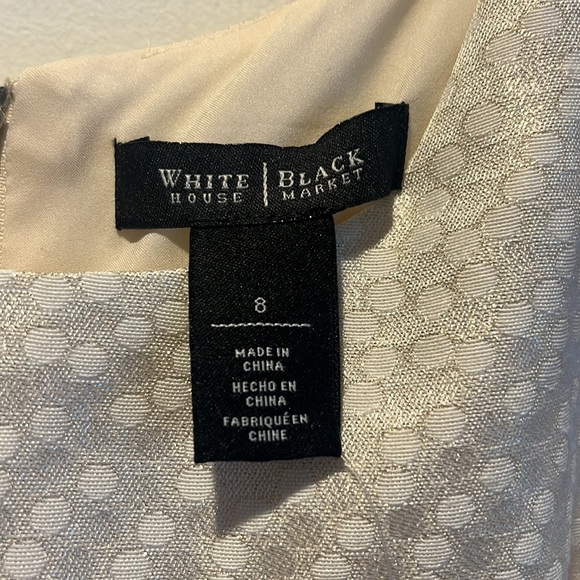 Cream and Gold Dress. New with tag - Picture 5 of 8